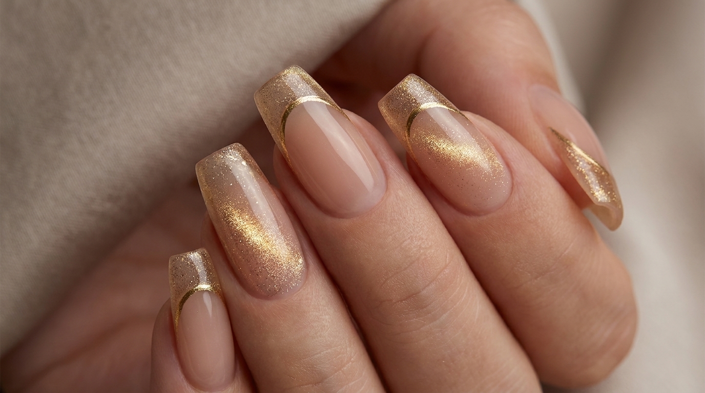 Luxuriöse French Cat-Eye Gel Maniküre Anleitung