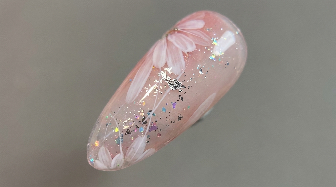Rosa Gänseblümchen-Geldesign – Zarte Schritt-für-Schritt-Anleitung