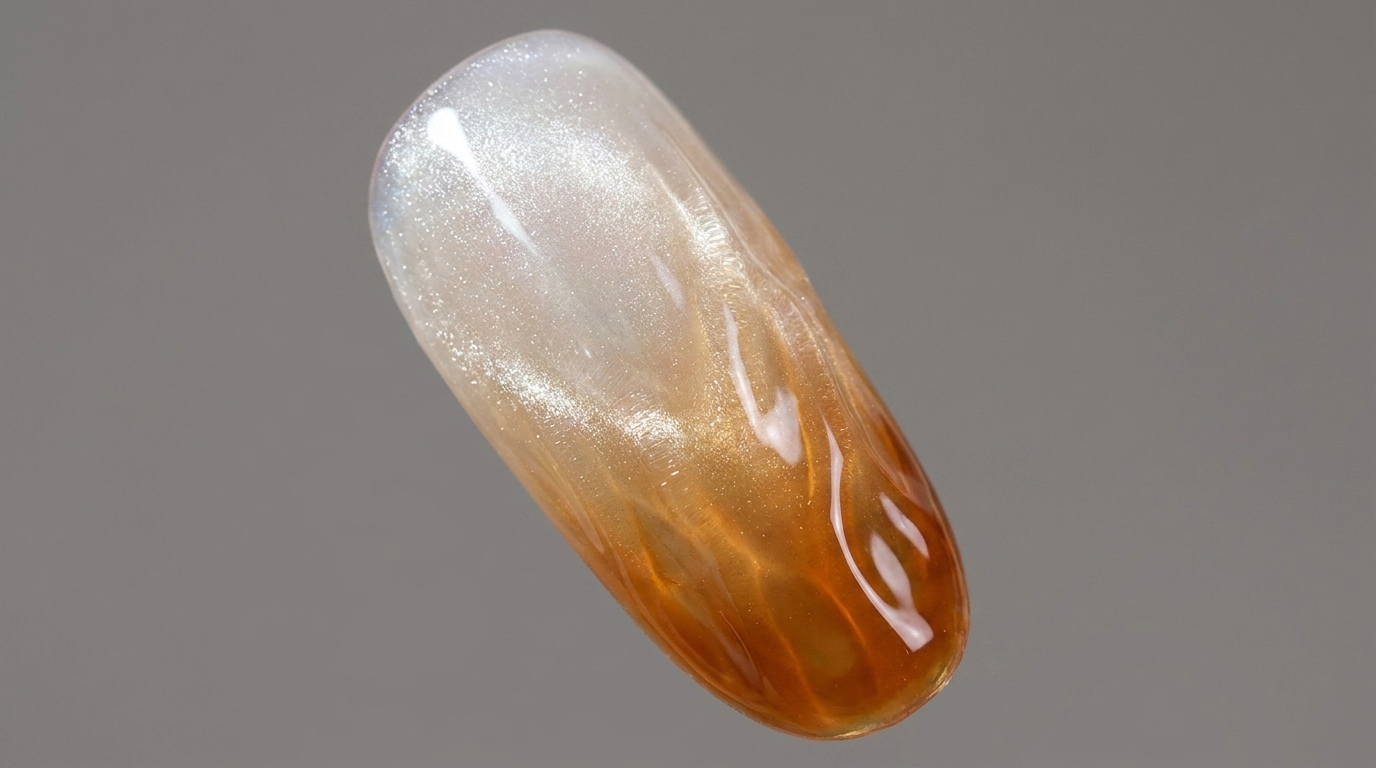 Sunset Orange Sea – Magnetische Bernstein-Nägel Anleitung
