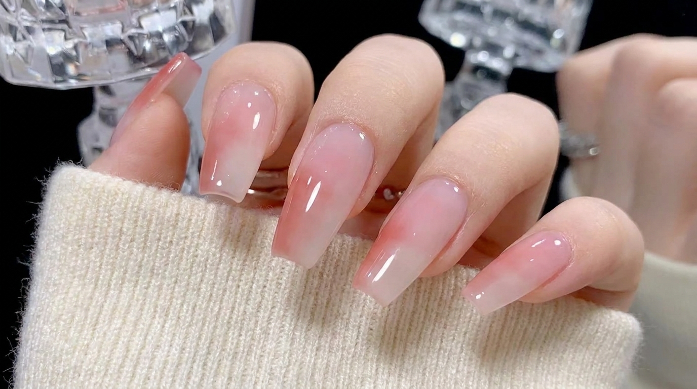 Zweifarbiges Jelly Ombré-Gel — Schritt-für-Schritt Anleitung