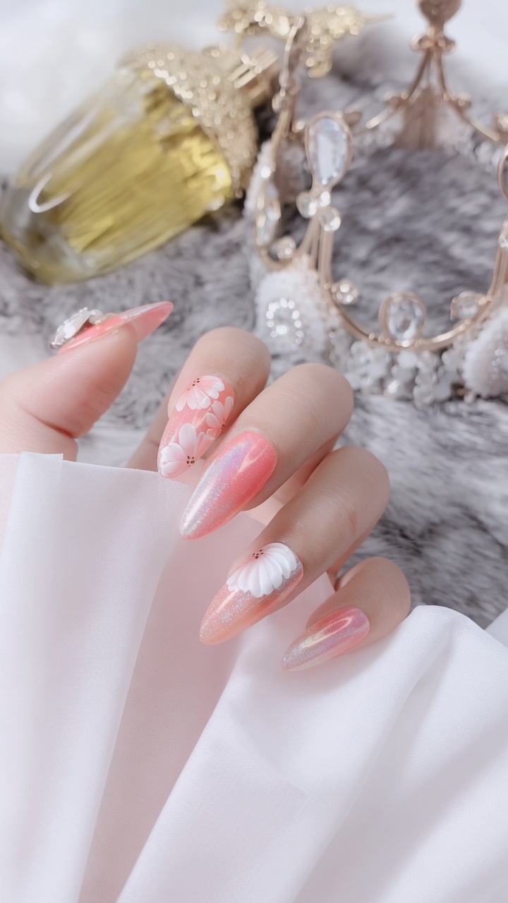 Laser-Gradient-Gänseblümchen-Design — Schritt-für-Schritt-Anleitung