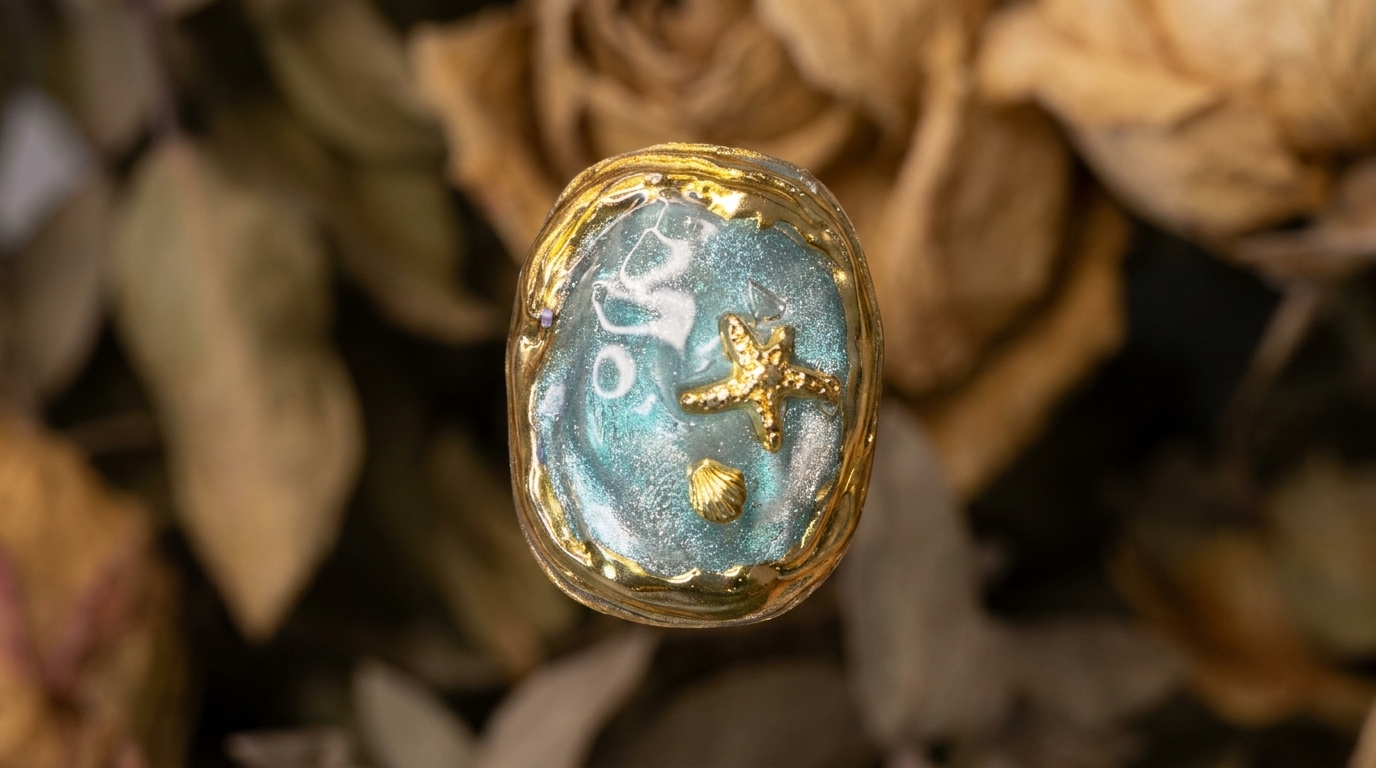 Atlantis Ozean Stil 3D Gel Nageldesign — Schritt für Schritt Anleitung