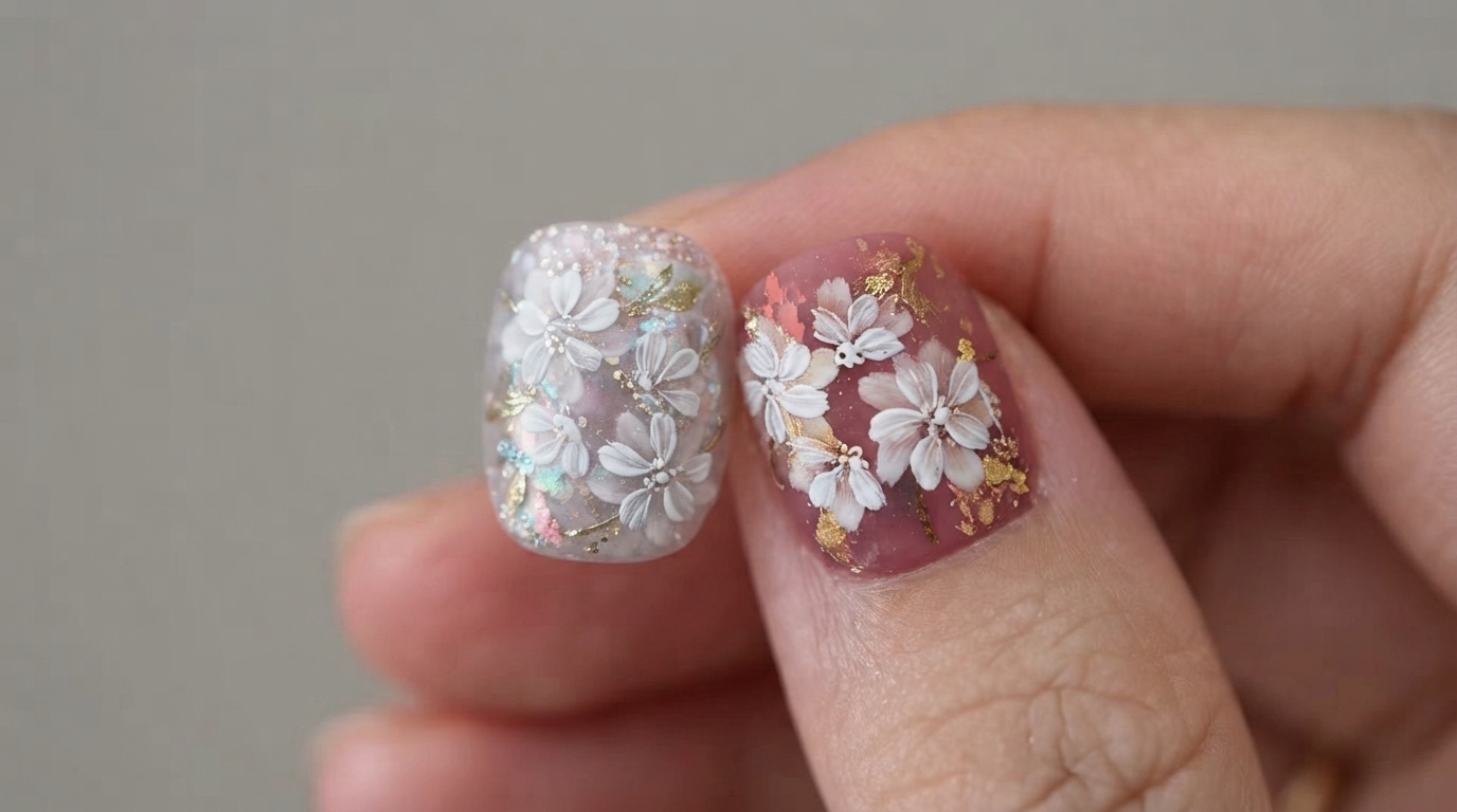 Blooming Gel Blumen Nageldesign — Schritt-für-Schritt-Anleitung