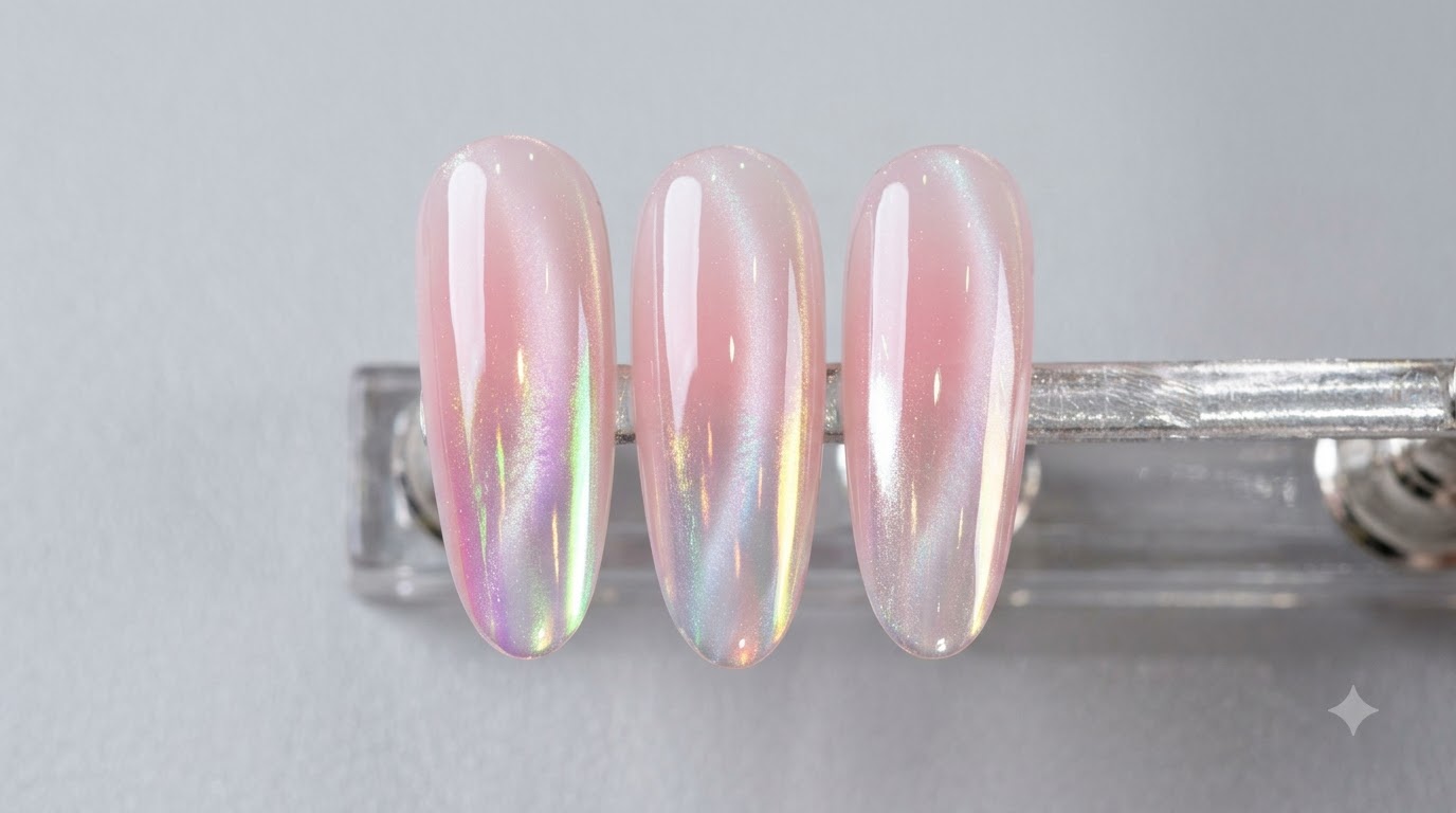Farbverlauf Aurora Cat-Eye Nägel — Schritt-für-Schritt-Anleitung