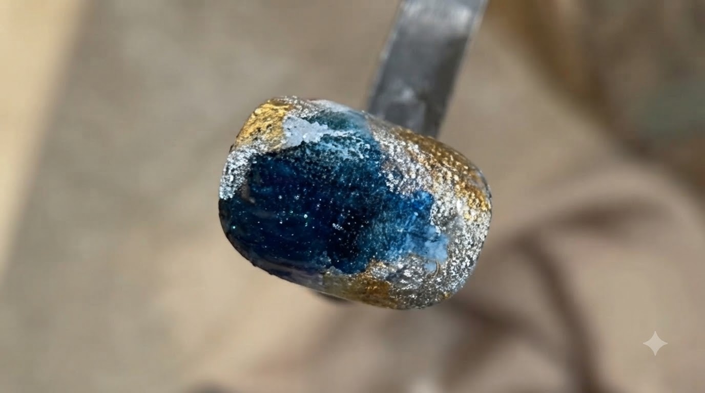 Deep Blue Seabed Tears Smudge Nägel – Schritt für Schritt Anleitung