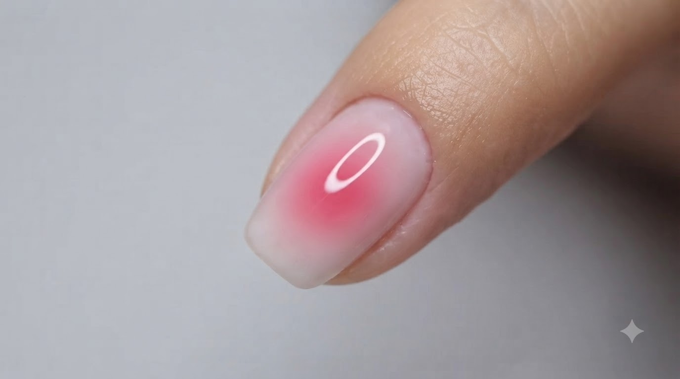 Rosa Blush Ombré Nägel — Einfache Schritt-für-Schritt-Anleitung
