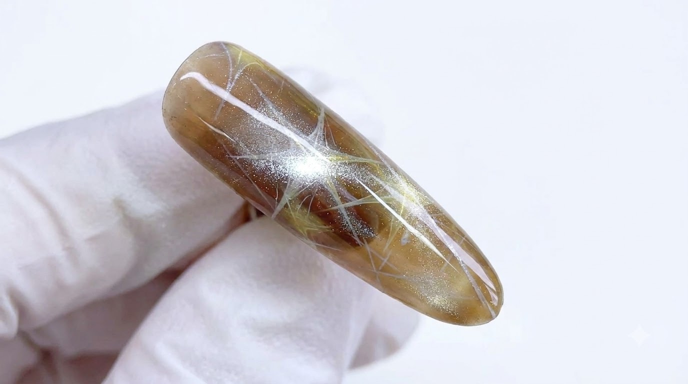Starlight Astigmatism Cat Eye Nageldesign — Schritt für Schritt Anleitung