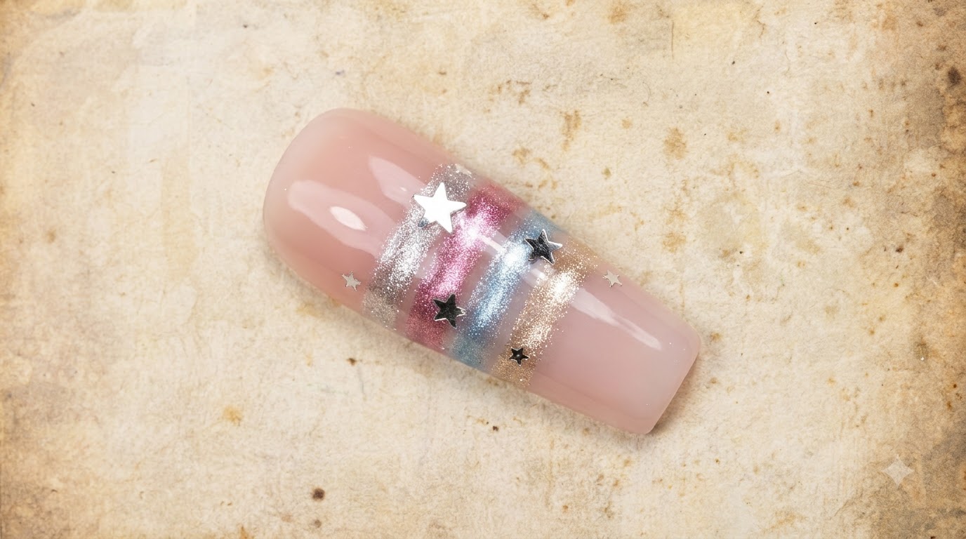 Sternennebel-Präludium Cat-Eye-Nägel — Schritt-für-Schritt-Anleitung